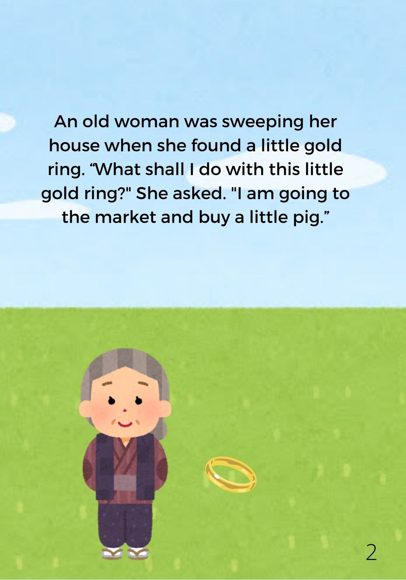 The Old Woman and Her Pig 老婦人和她的小豬