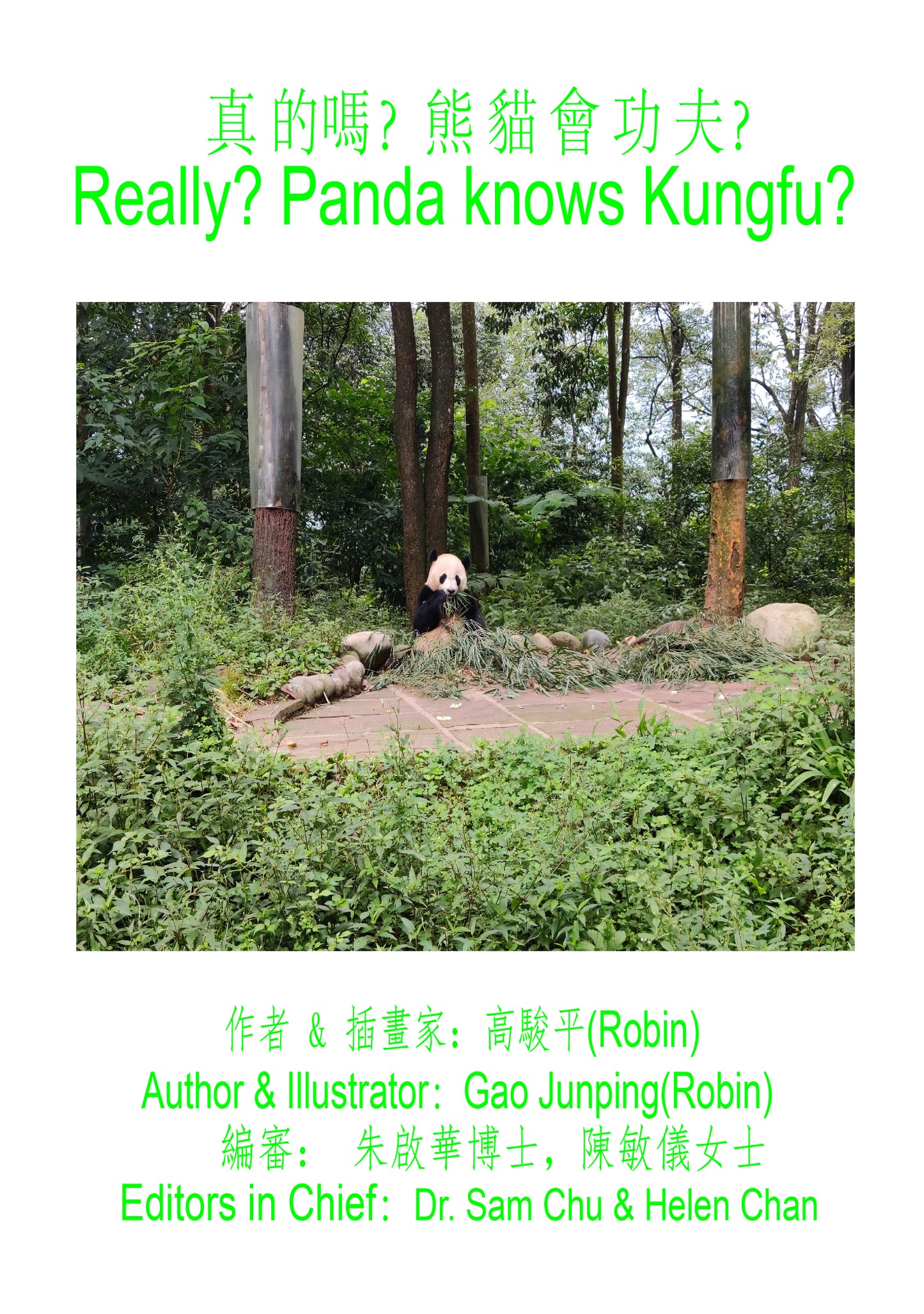 Really? Panda knows Kungfu? 真的嗎?熊貓會功夫?