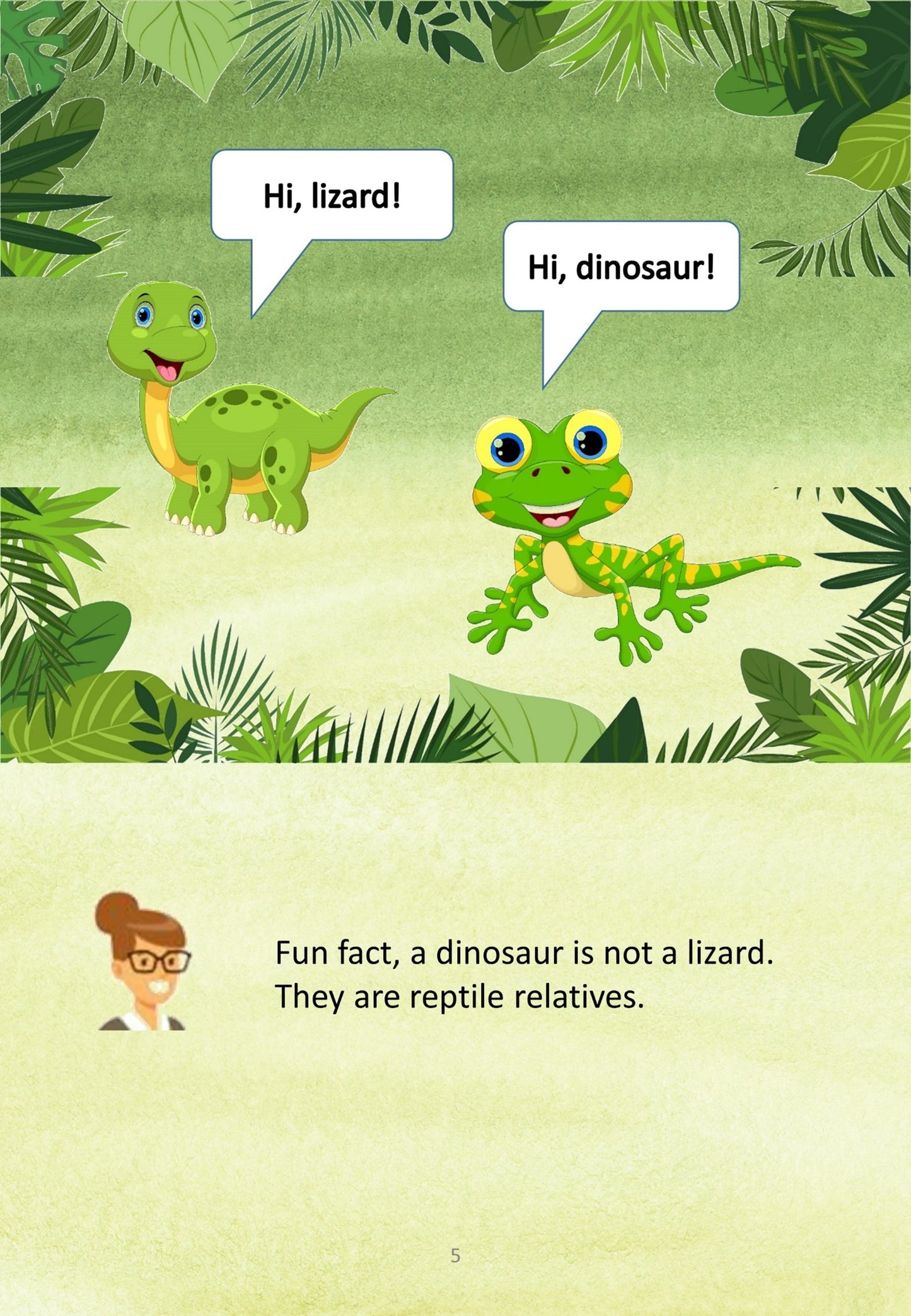 Dinosaurs in a Museum